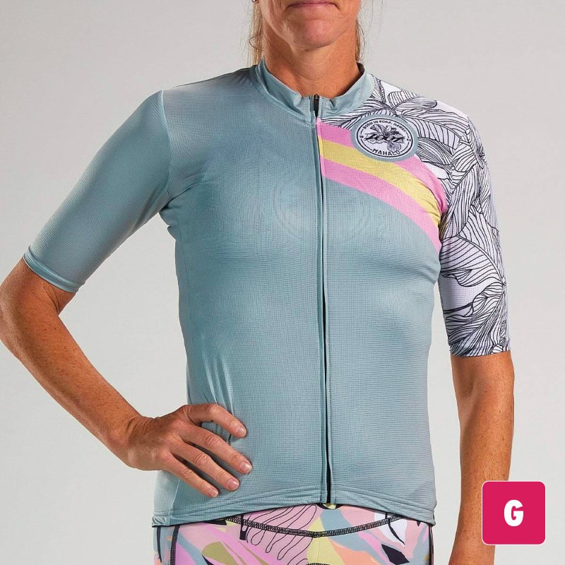 ZOOT Ltd Jersey Ciclismo Mujer Blu Mahalo,ZOOT Ltd Jersey Ciclismo Mujer Blu Mahalo