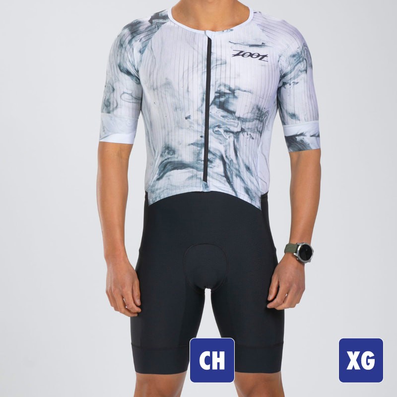 ZOOT Elite Trisuit Aero Hombre Blanco,ZOOT Elite Trisuit Aero Hombre Blanco